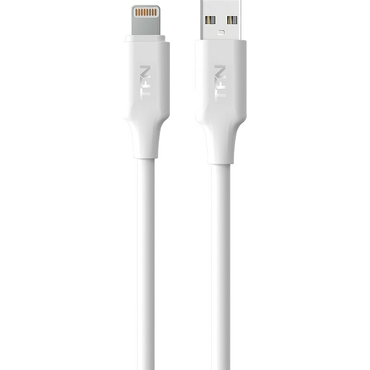 Кабель USB 2.0 AM - Lightning(M) (1м) 8P, TFN-CLIGUSB2MWH  (White)